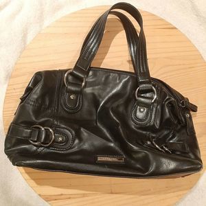 Nine West black genuine leather Purse Hand Bag